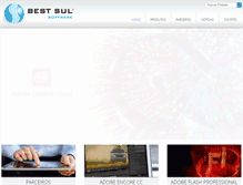 Tablet Screenshot of bestsul.com.br